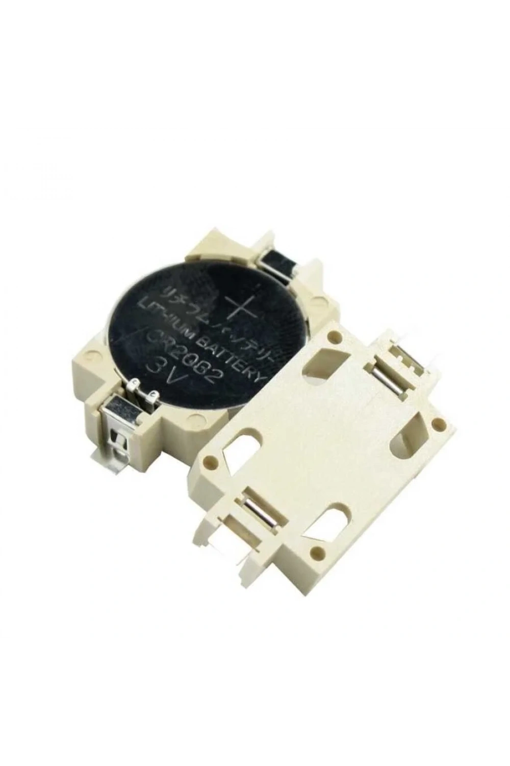 CR2032 PCB Tipi Pil Yuvası BS-6 BS-2032-6