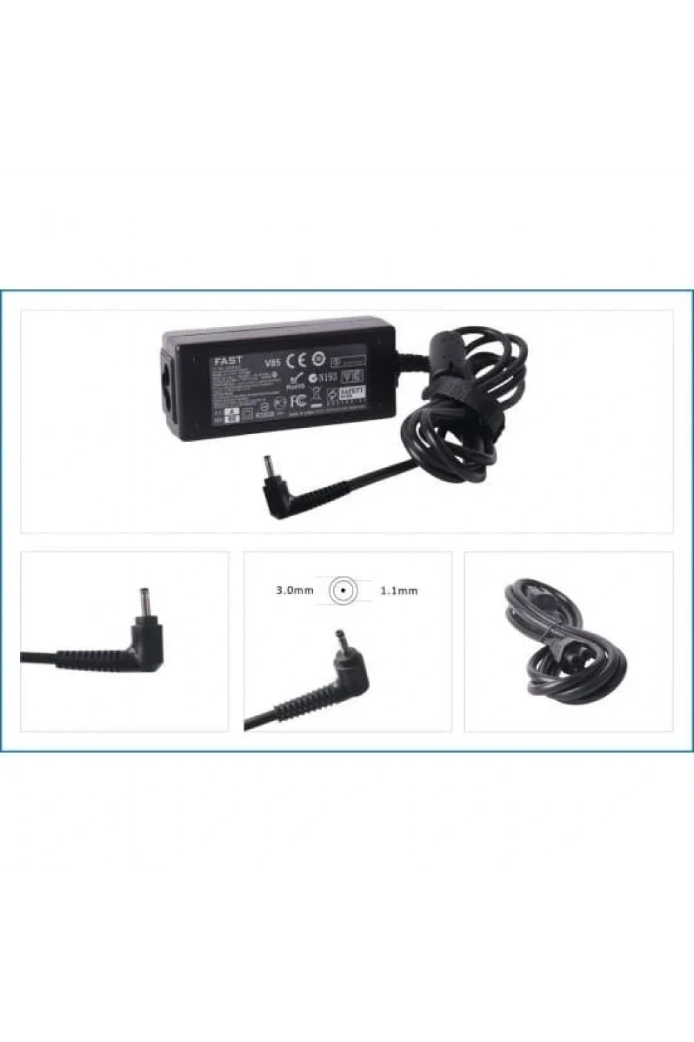 CUADP003 19V 2.37A 3.0*1.1mm Acer Notebook Adaptör