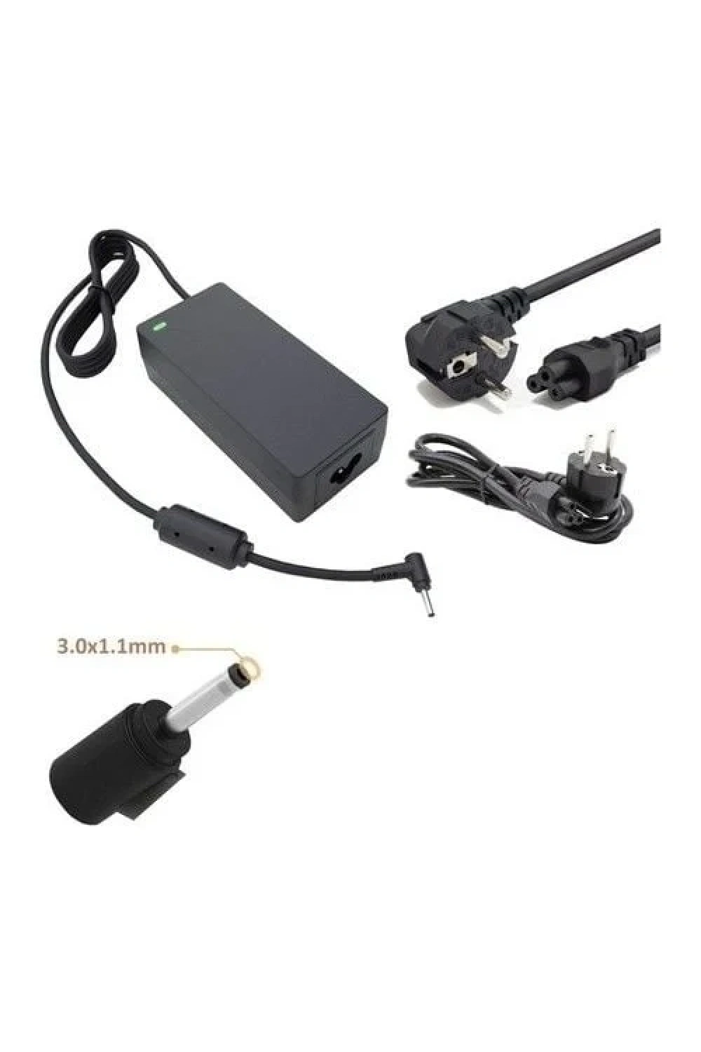 CUADP016 Acer 19V 65W 3.42A (3.0×1.1mm) İnce Uç Notebook Adaptör