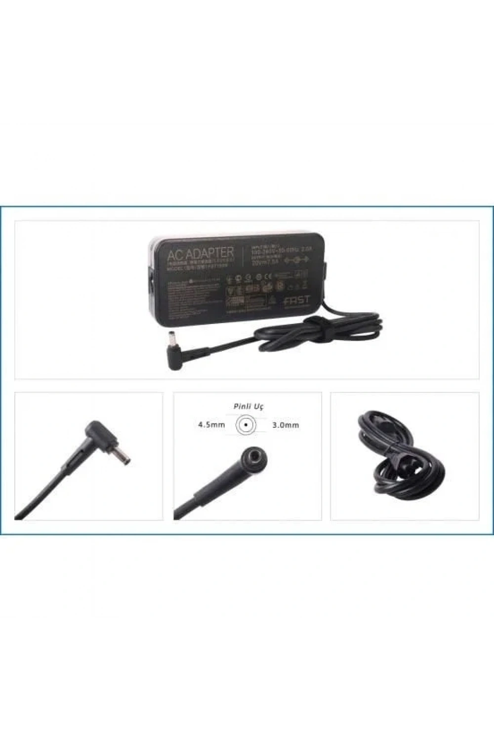 CUADP021 20V 7.5A 4.5×3.0mm ASUS Notebook Adaptör