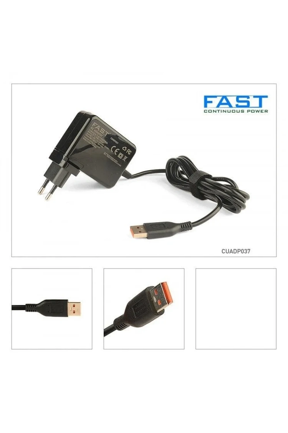 CUADP037 Lenovo 20V 3.25A USB Yoga 4/3 Pro Uyumlu Notebook Adaptör