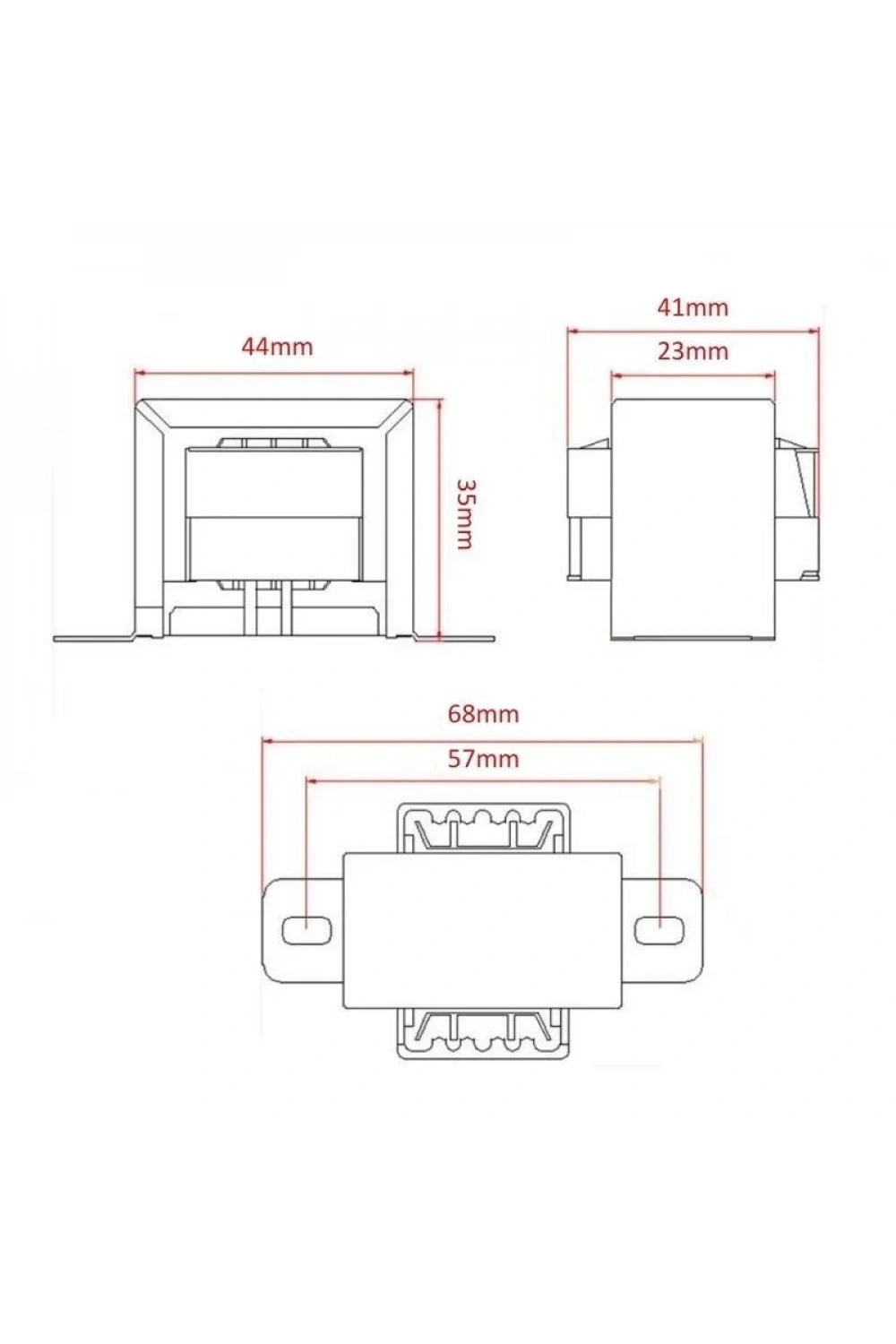 CX-4120 5W 12V AC Trafo - Transformatör