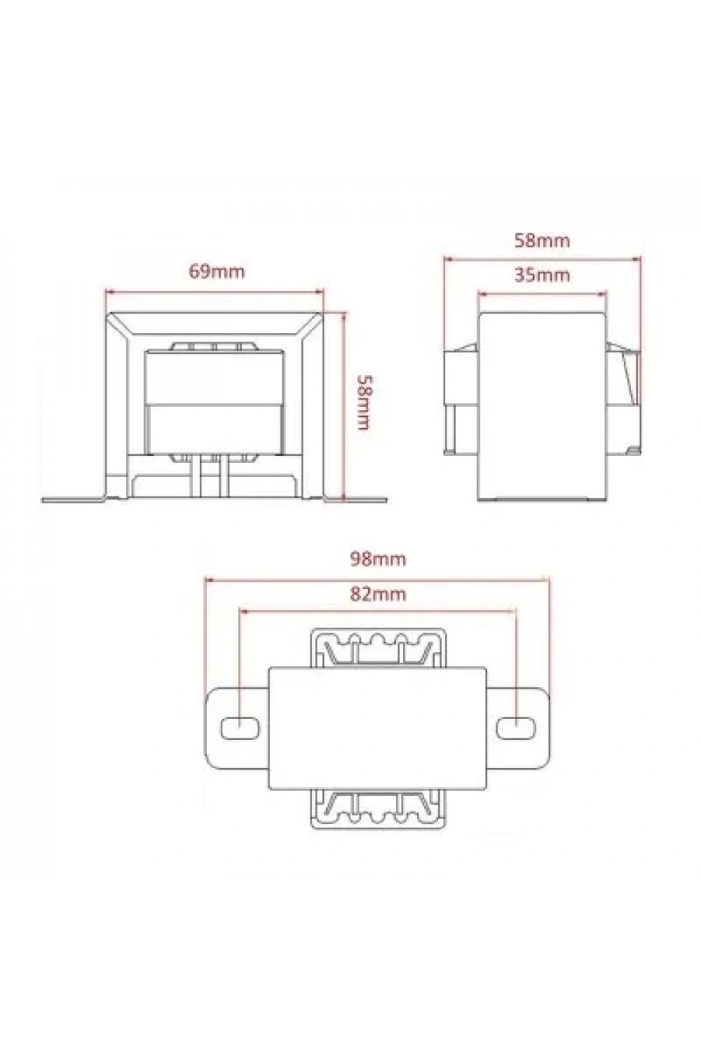 CX-6632 30W 24V AC Trafo - Transformatör