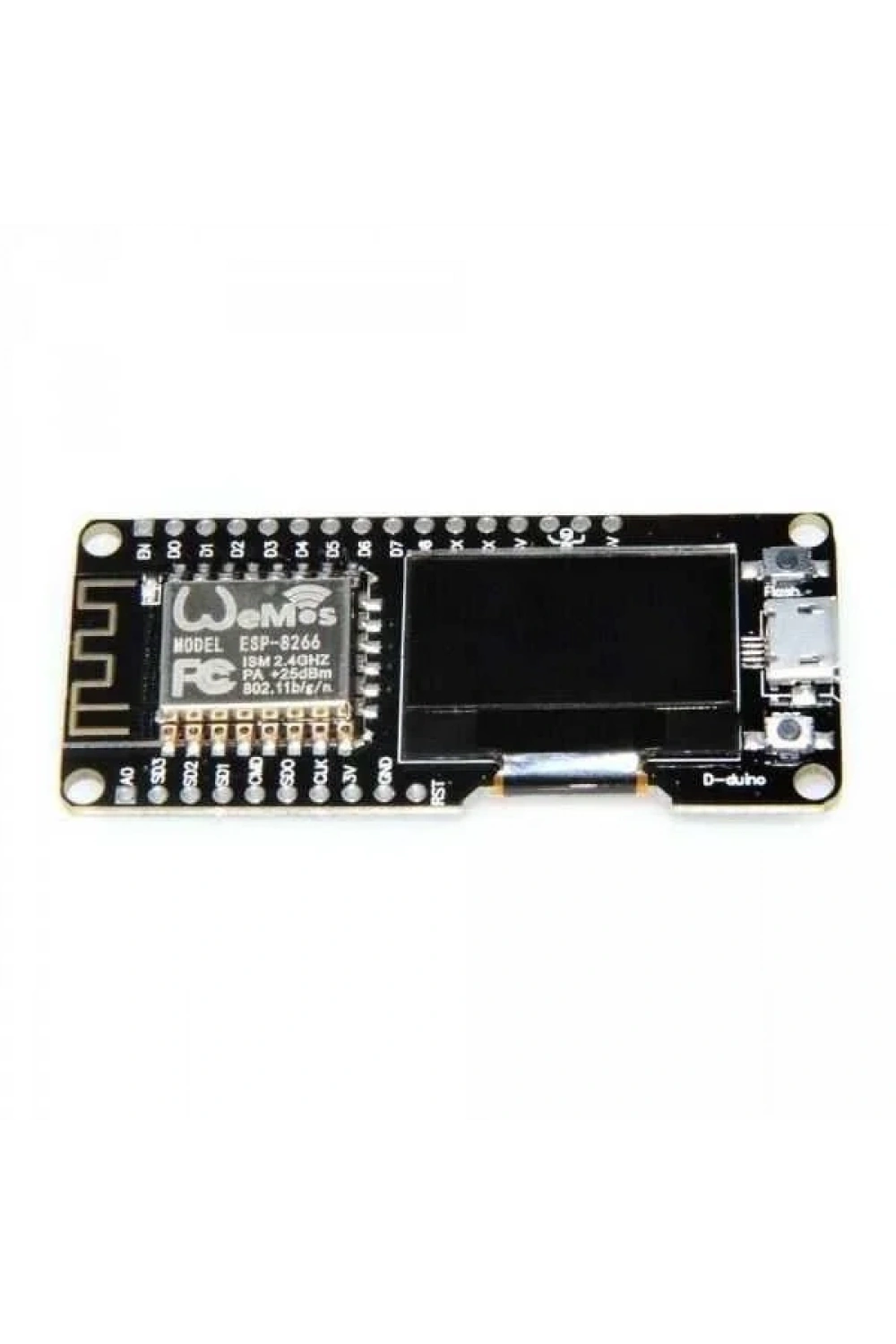 D-Duino Esp8266 0.96 Inch Oled Ekranlı Wifi Geliştirme Kartı