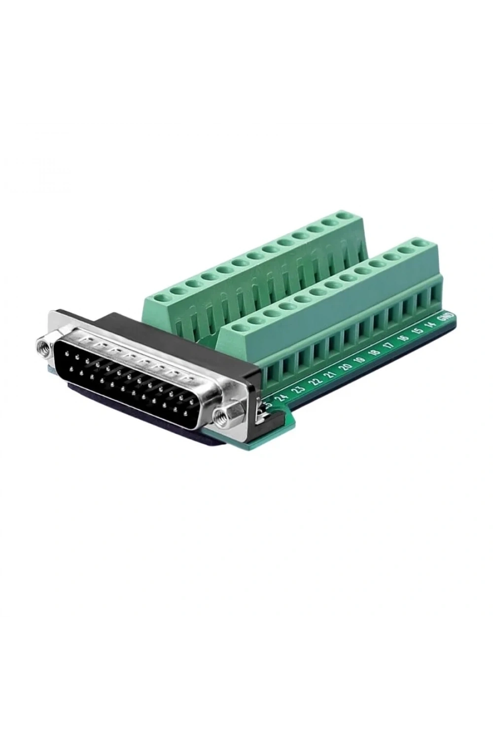 D-Sub DB25-G2 25-Pin Erkek Terminal Block Adaptörü