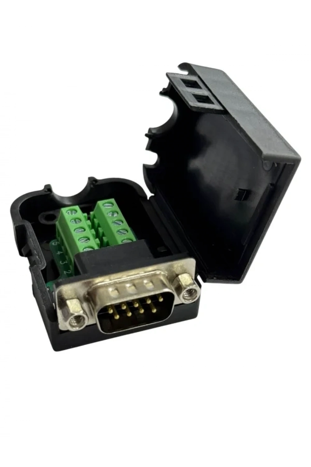 D-Sub DB9 9 Pin Erkek Terminal Block Adaptörü