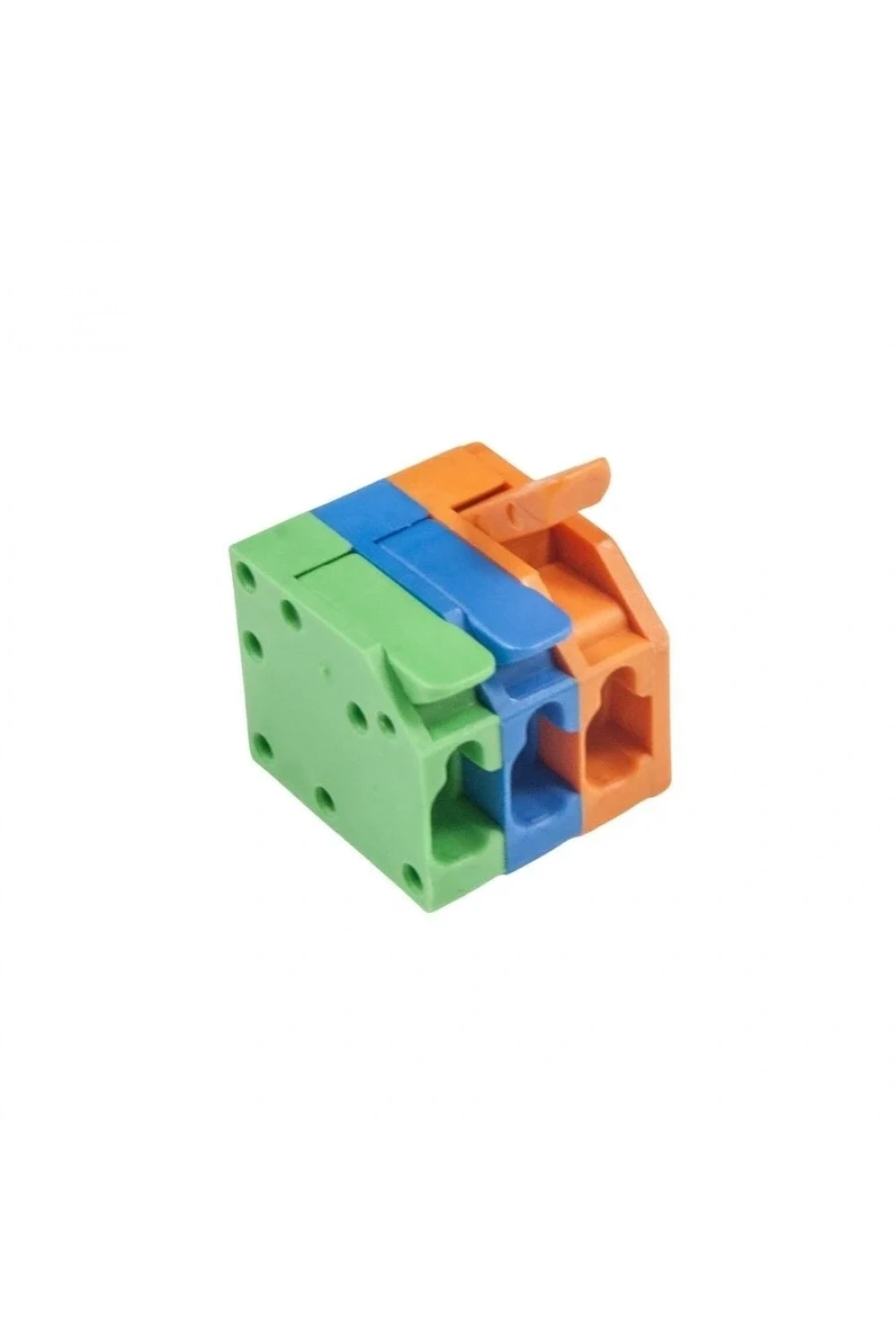 DA806 5.00mm 3 Pin Tırnaklı Buat Klemens