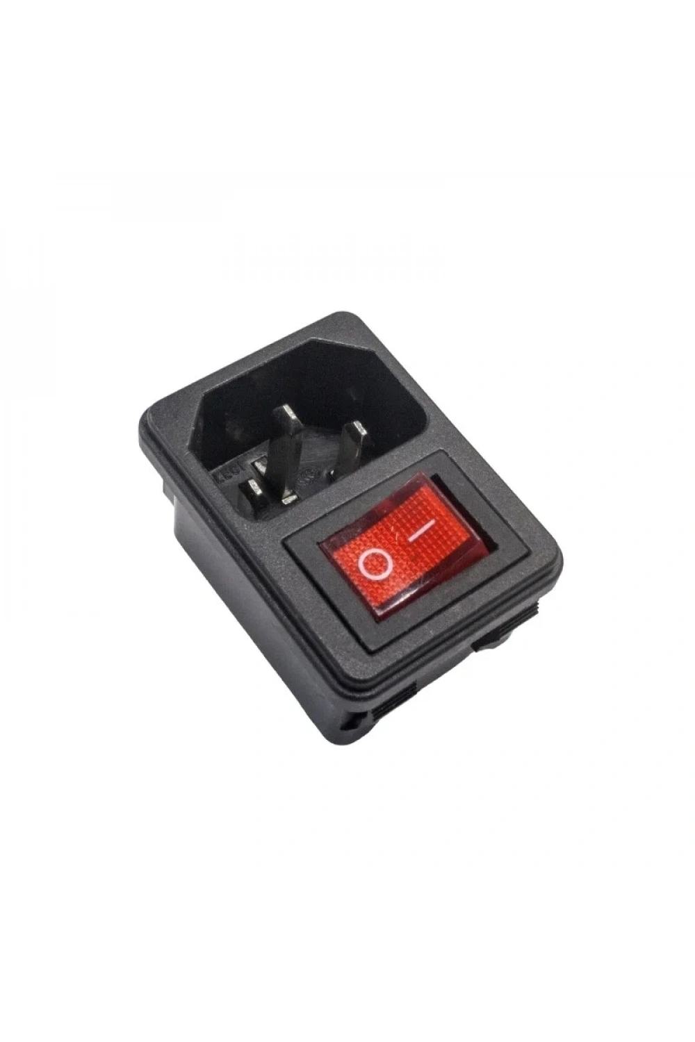 DB-14 Erkek Power Soketi Kırmızı Işıklı Anahtarlı