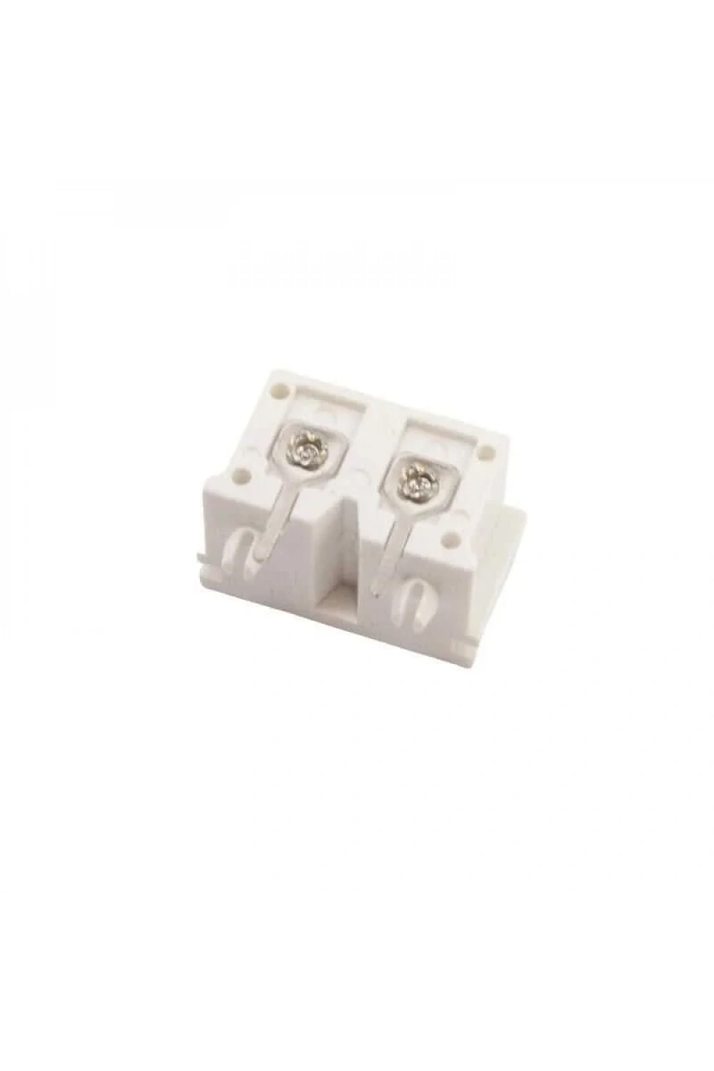 DB-8 C8 Erkek Power Soketi 90 Derece 22x12mm - Beyaz