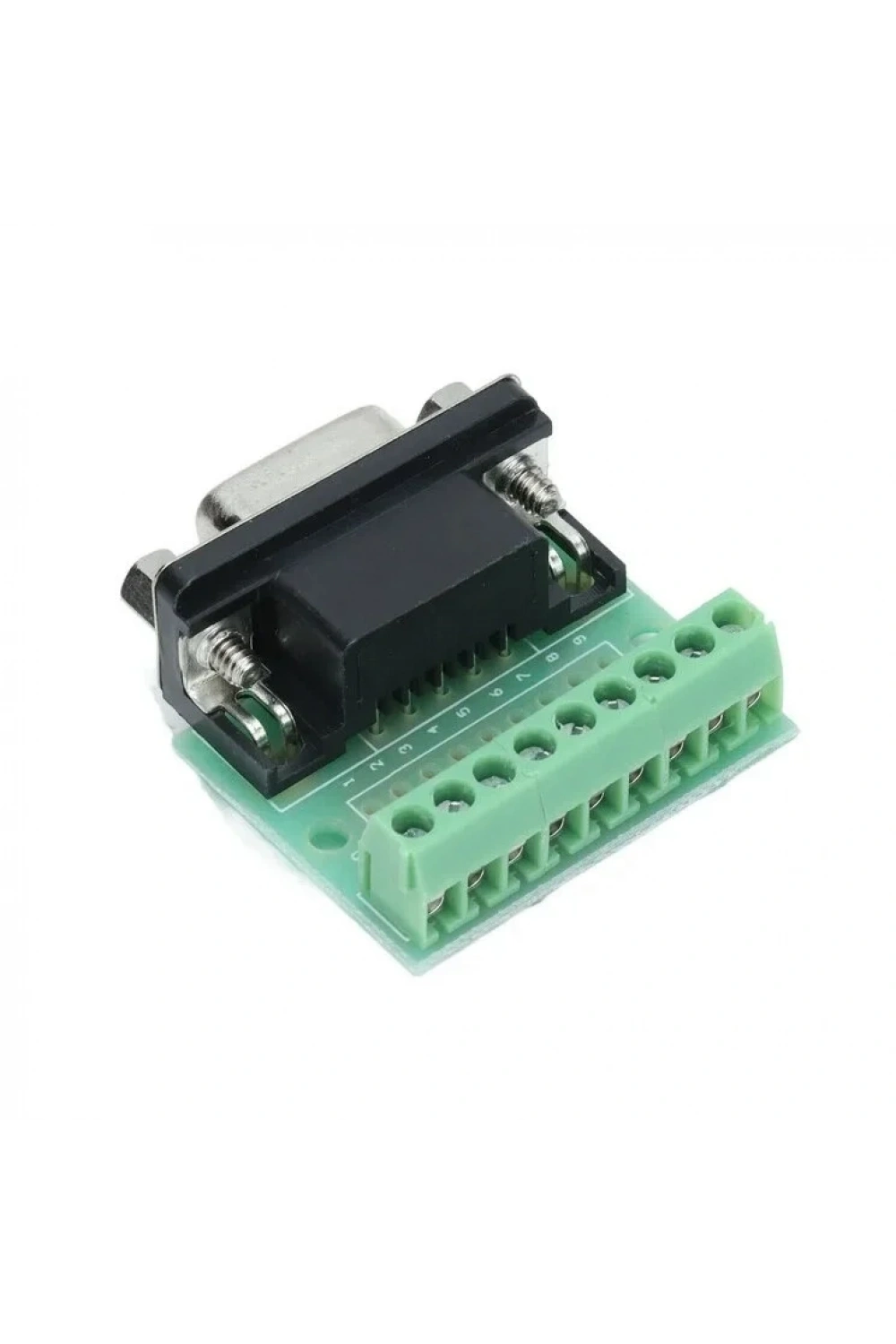 DB9 9-Pin Dişi Terminal Block Adaptörü