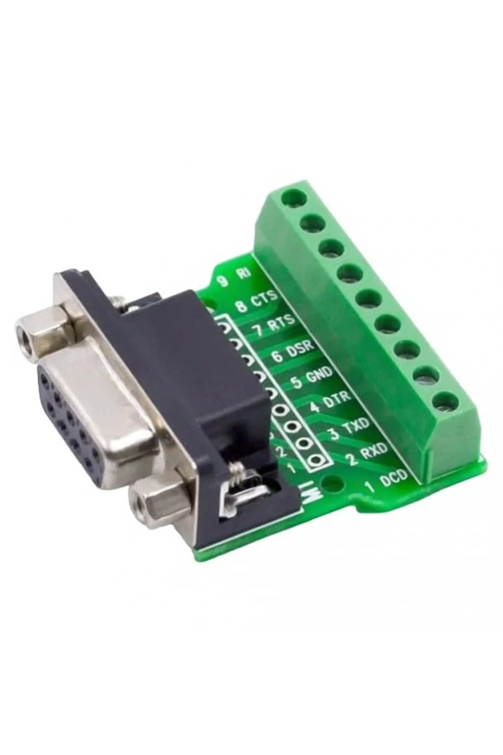 DB9 9 Pinli Dişi RS232 - RS485 Dönüştürücü Converter