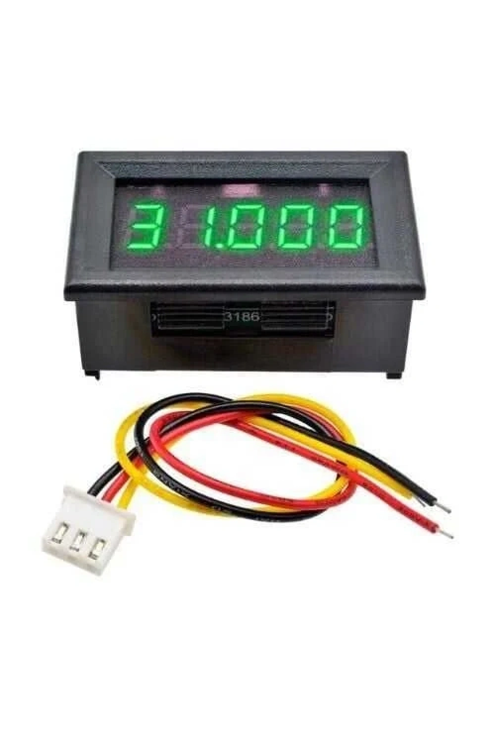 DC 0-33.000V Yüksek Hassasiyetli Dijital Voltmetre - Yeşil