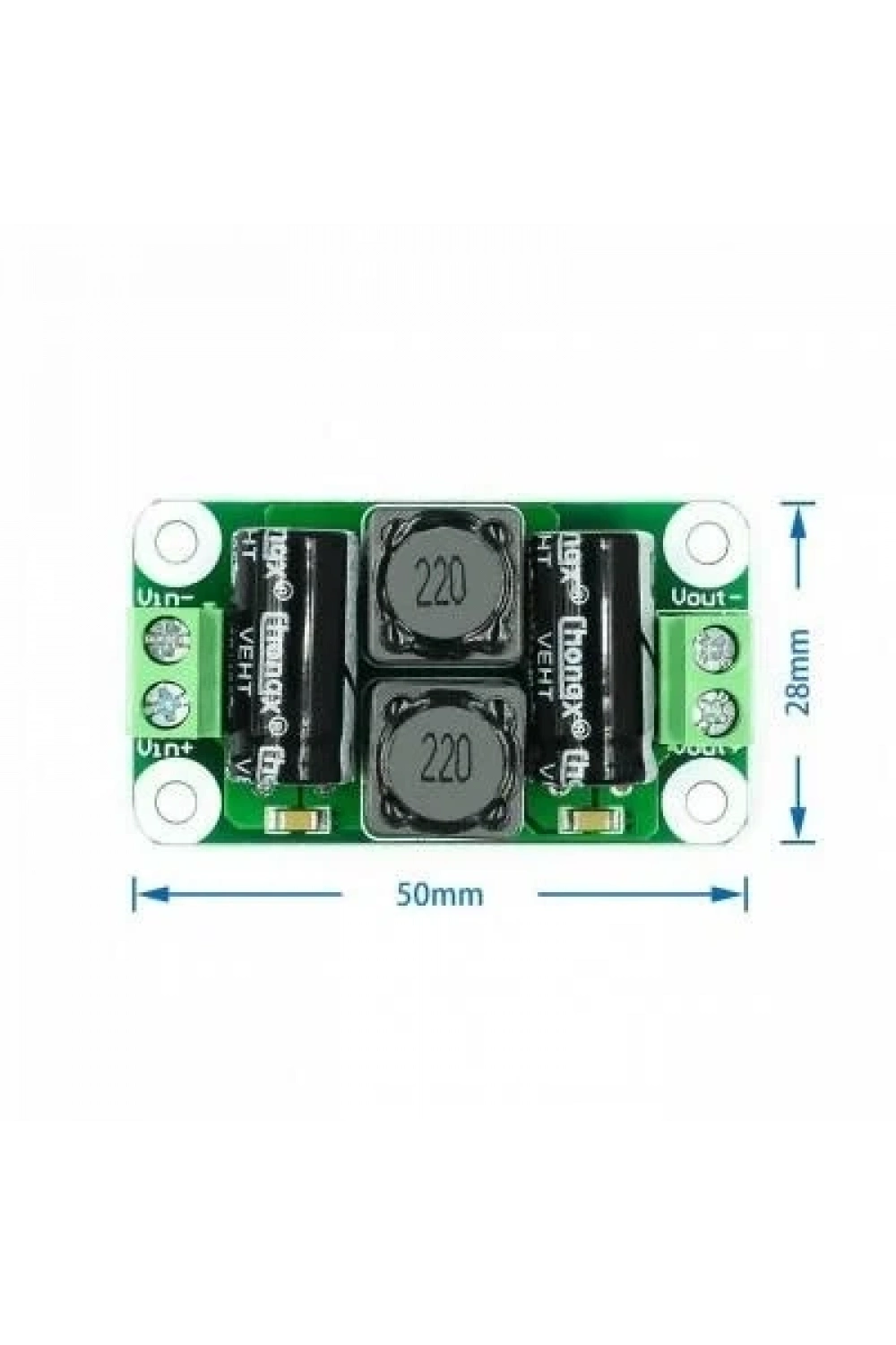 DC 0-50V 4A Voltaj Güç Filtresi / Parazit Önleyici
