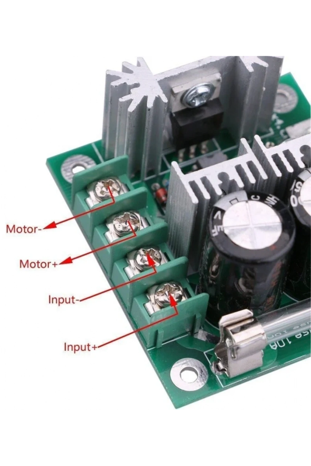DC 10A 9-60V Hız ve Yön Kontrollü Motor Sürücü