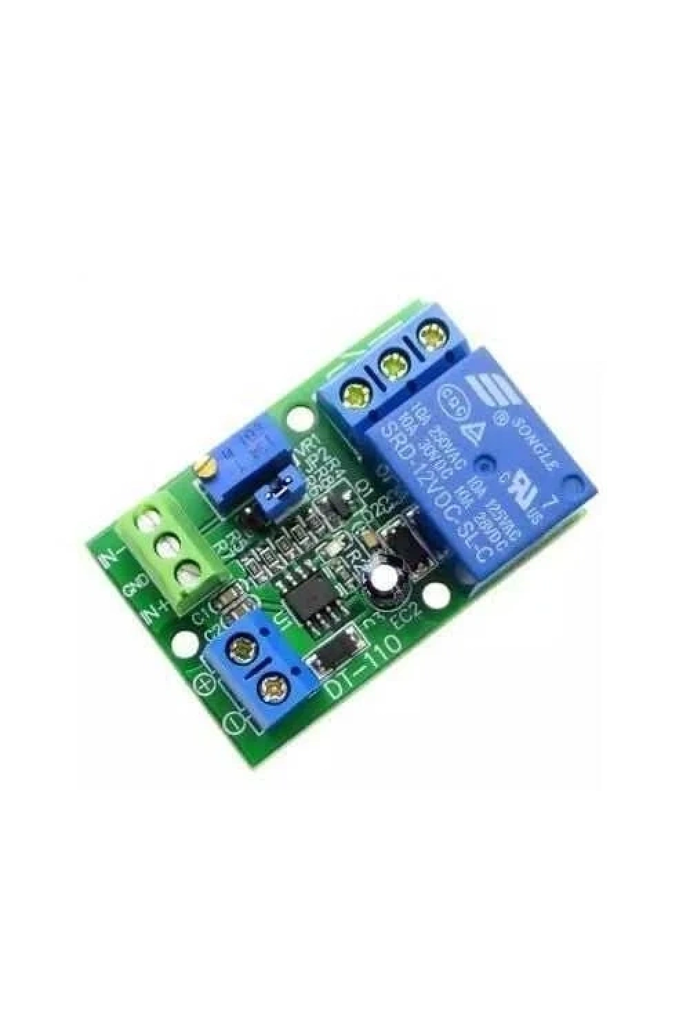DC 12V 1-Kanal LM393 Voltaj Karşılaştırıcı Röle Modülü