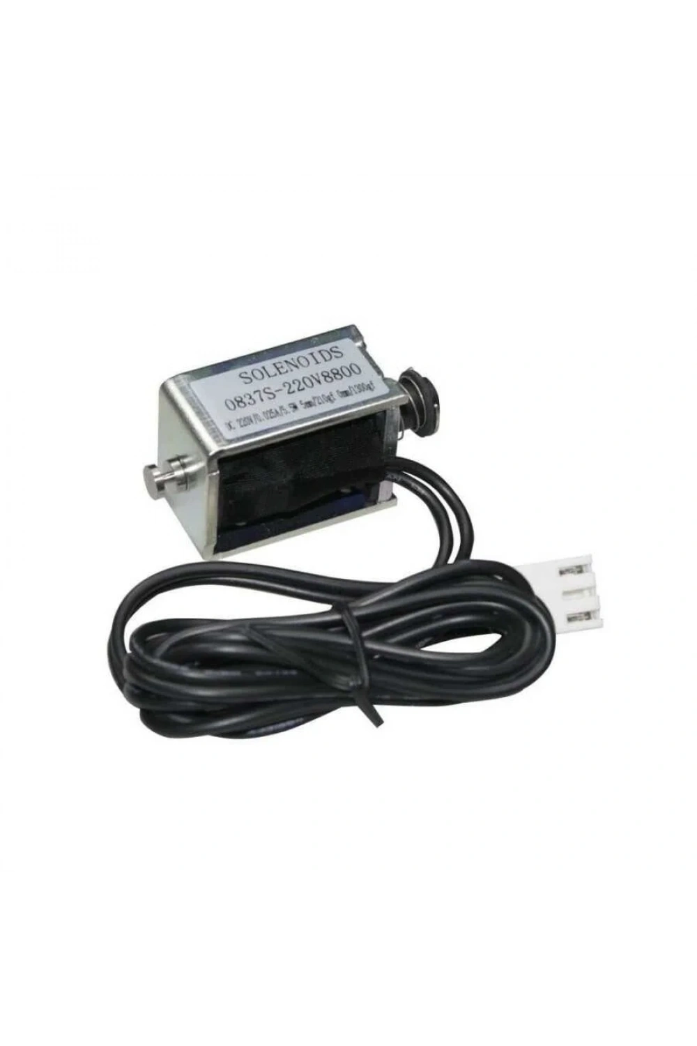 DC 220V İtme Çekme Selenoid Bobin 0837S-220V8800