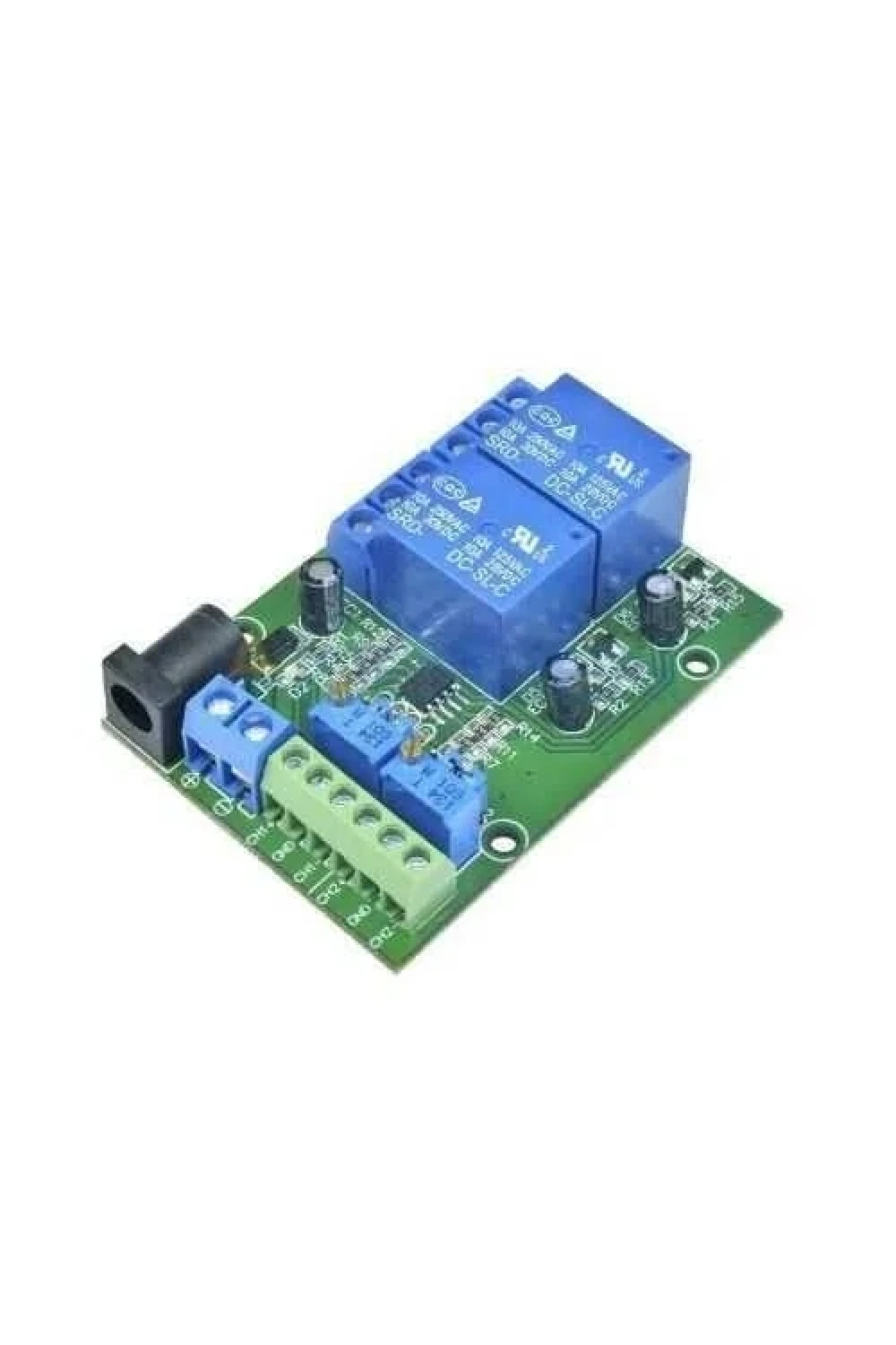 DC 24V 2-Kanal LM393 Voltaj Karşılaştırıcı Röle Modülü