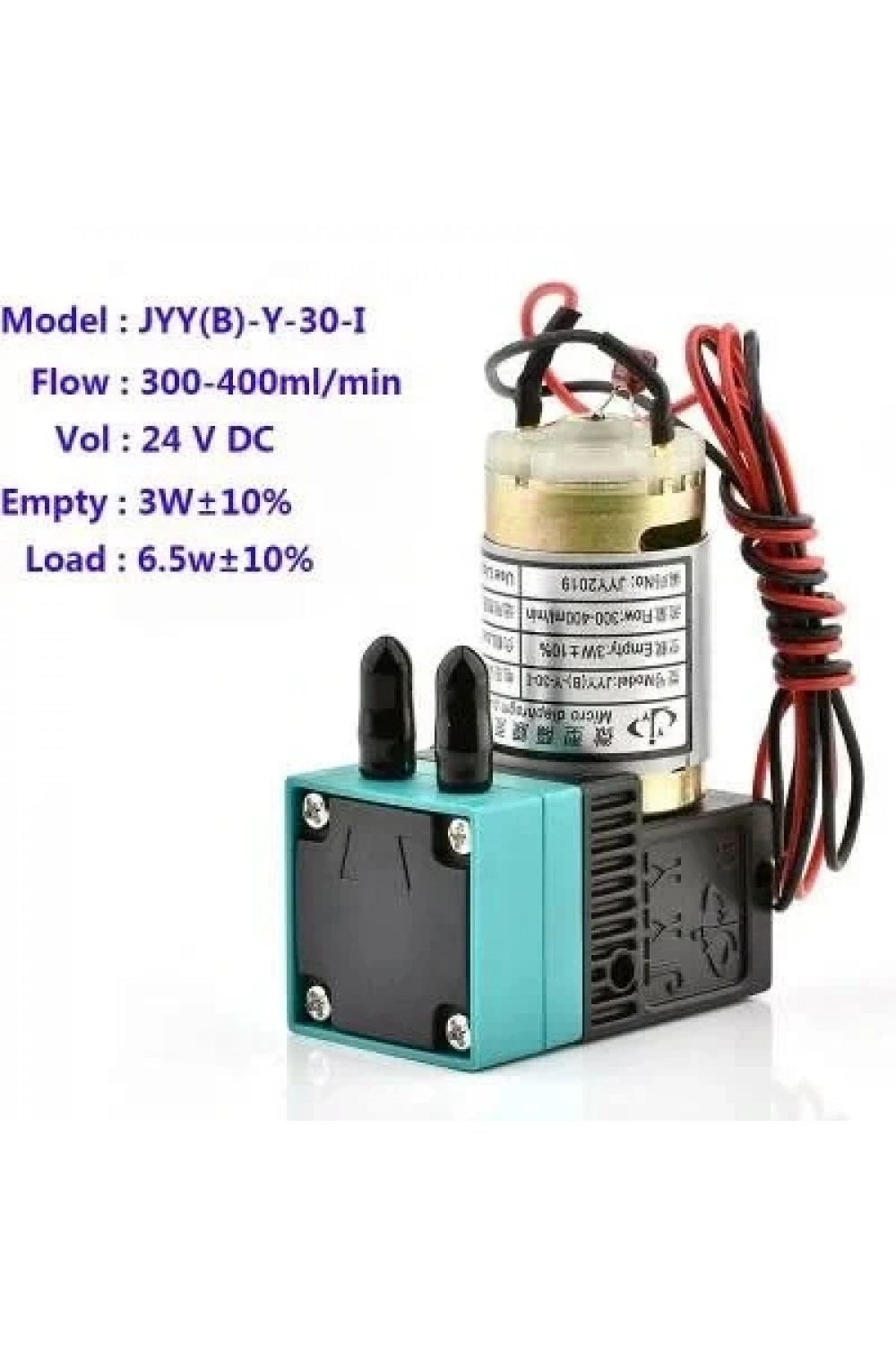 DC 24V 6.5W Mürekkep Pompası JYY(B)-Y-30-I