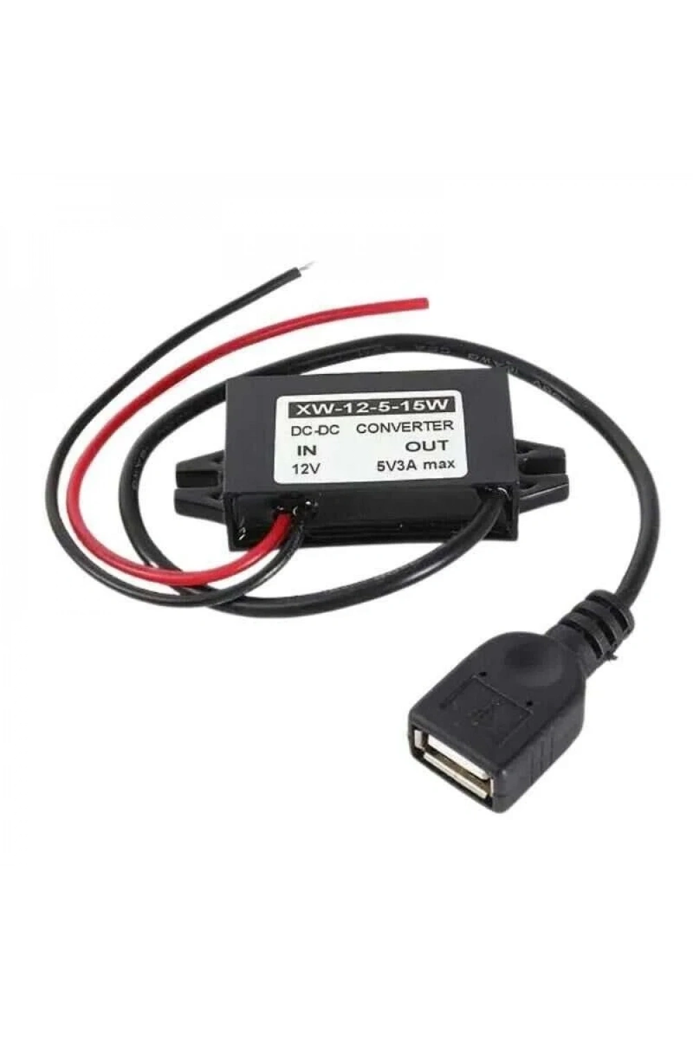 DC-DC 12Vtan 5Va 3A Voltaj Düşürücü - USB Çıkışlı