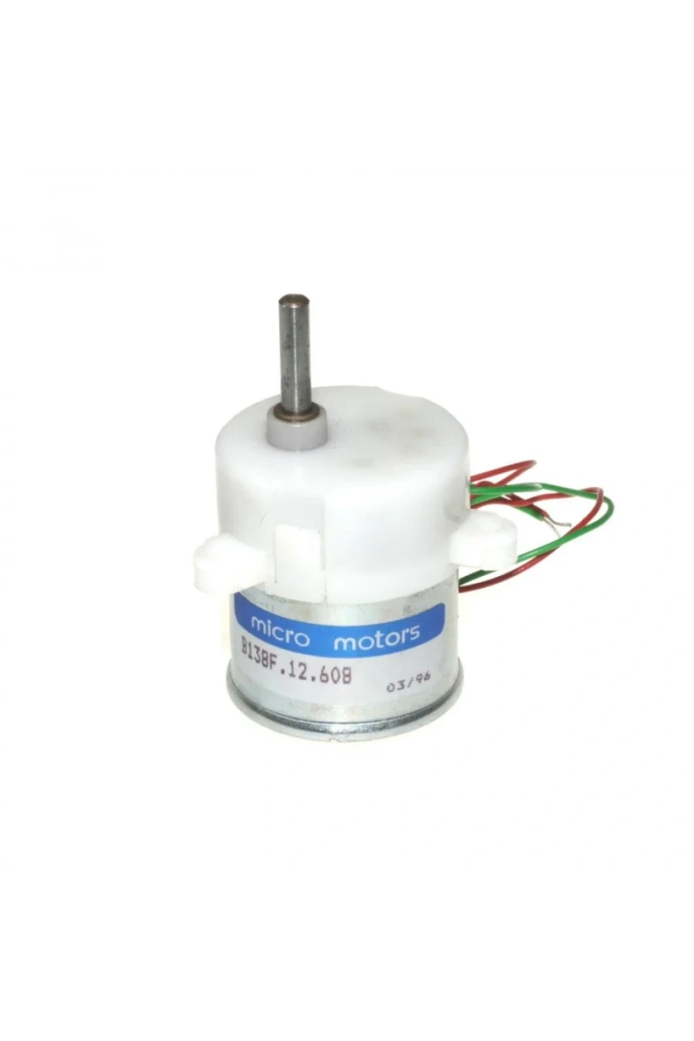 DC Eksantrik Mikro Motor 12V 60RPM Plastik Dişli 33mm B138F.12.608