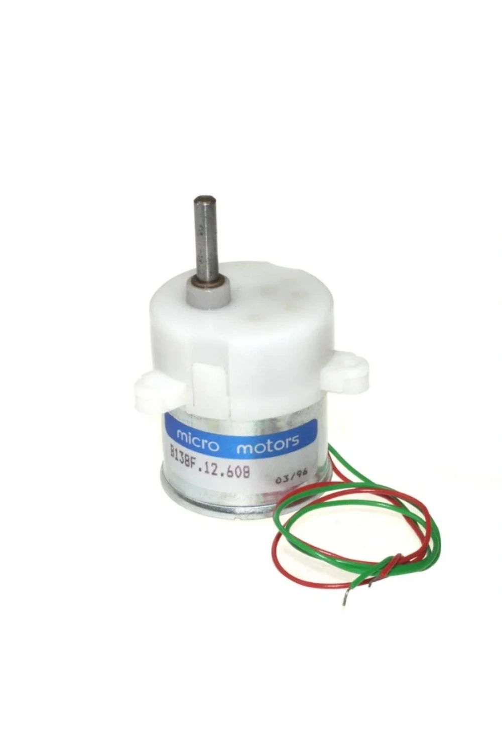 DC Eksantrik Mikro Motor 12V 60RPM Plastik Dişli 33mm B138F.12.608