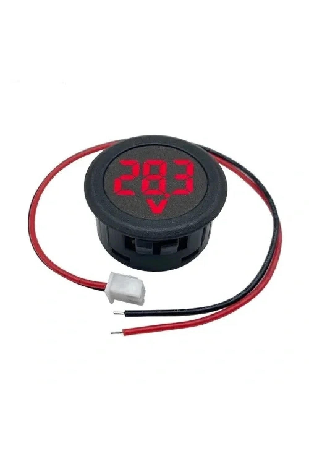 DC Voltmetre 4-100V Yuvarlak