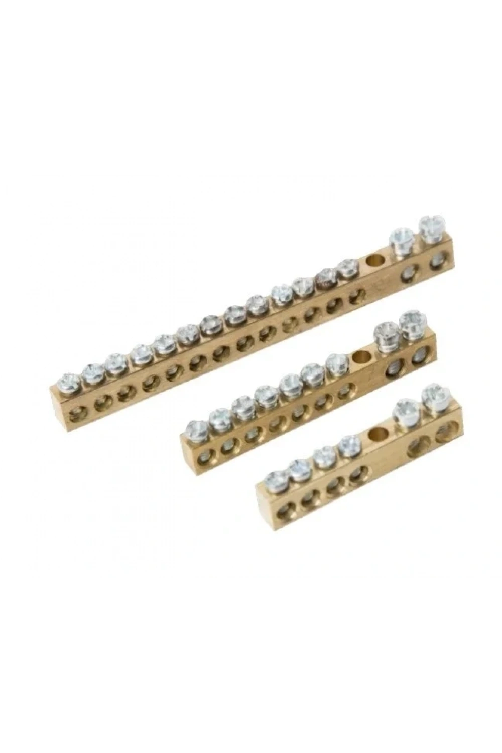 Delikli Pano Topraklama Klemensi Ayaksız PTK5005 2+10 6,5 x 9 mm 20 Adet