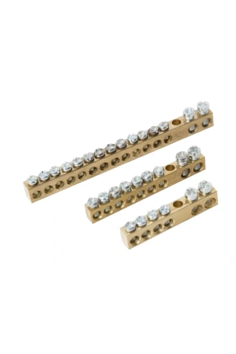 Delikli Pano Topraklama Klemensi Ayaksız PTK5008 2+23 6,5 x 9 mm 20 Adet
