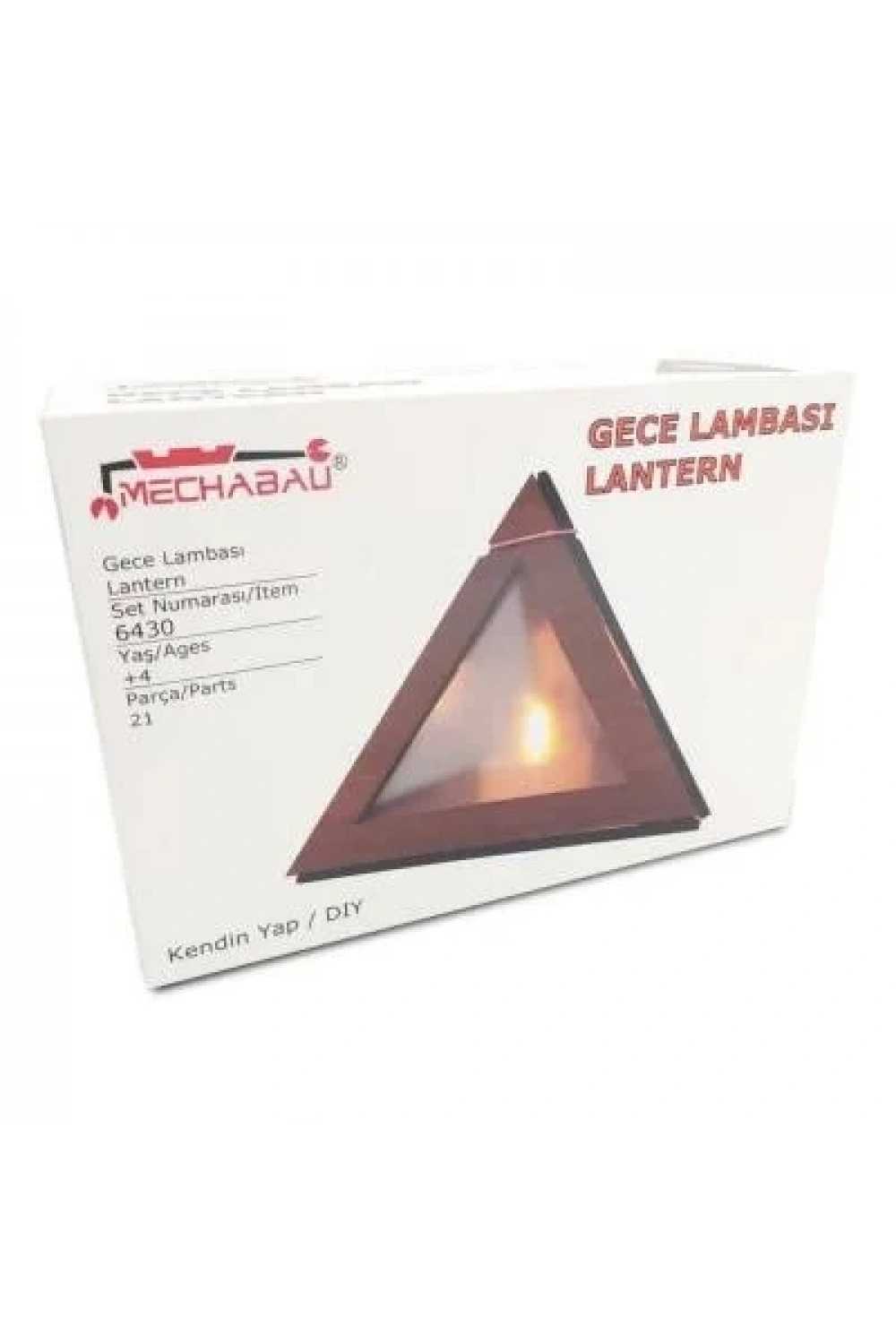 Demonte Ahşap Gece Lambası - Kendin Yap DIY