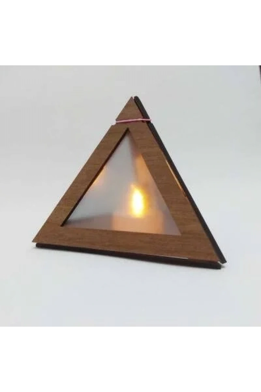 Demonte Ahşap Gece Lambası - Kendin Yap DIY