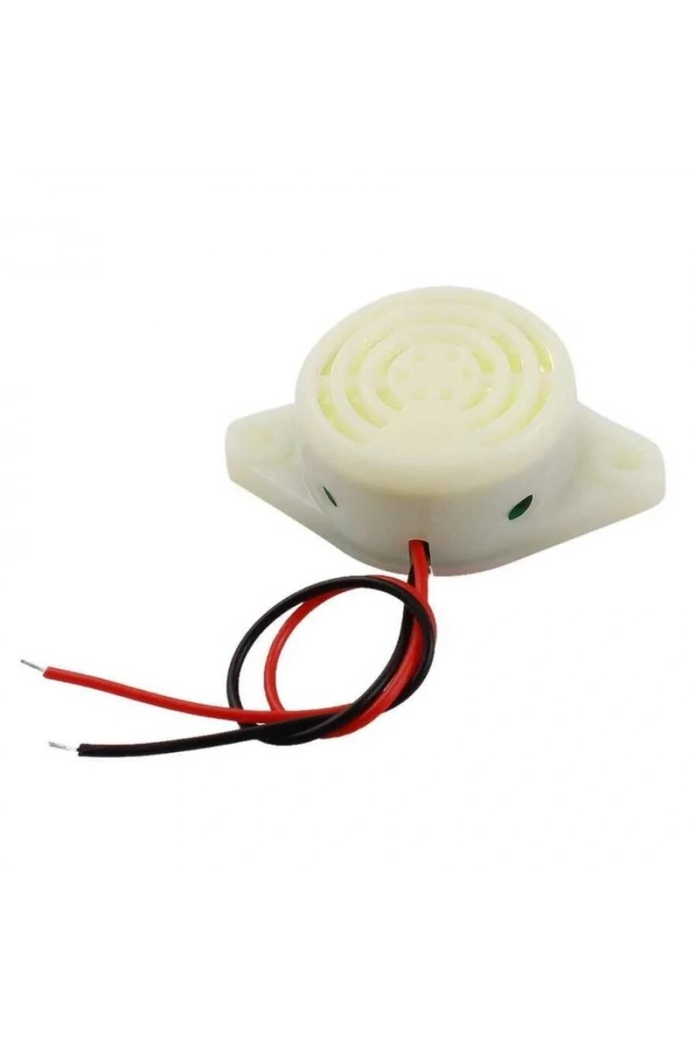 Devreli Buzzer 3-24V 90dB Siren 30mm Beyaz