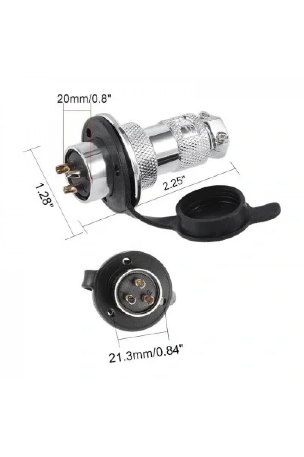 DF20 14 Pin 20mm Su Geçirmez Konnektör Takımı