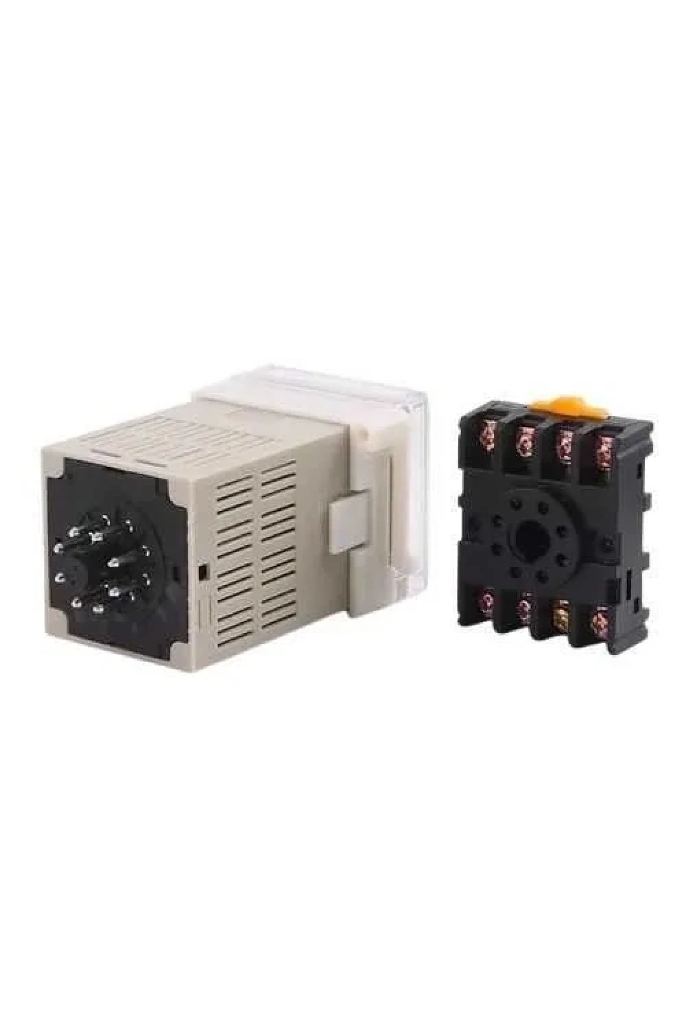 DH48S-S 220V Zaman Ayarlı Röle Modülü - Çift Süreli