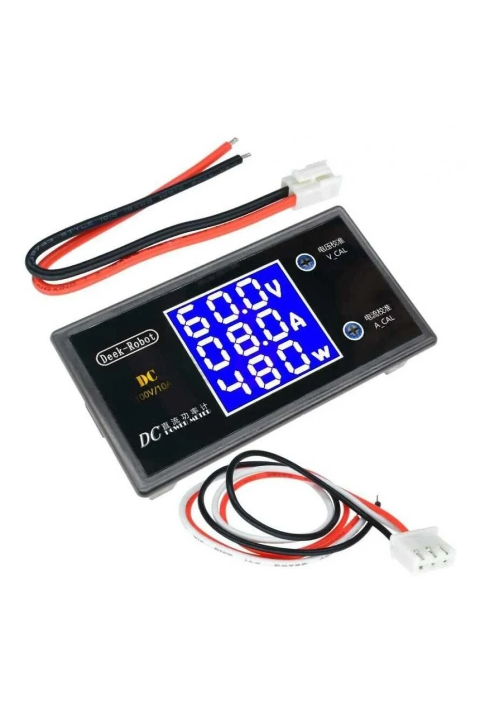 Dijital DC 0-100V 0-10A Voltmetre Ampermetre