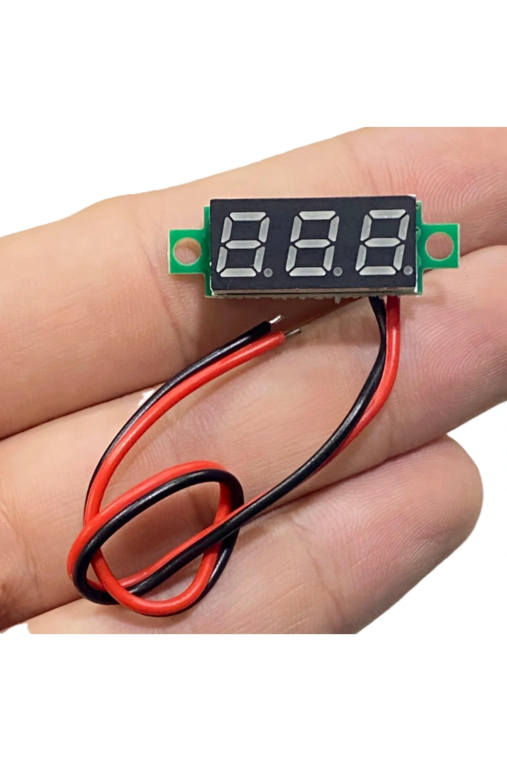Dijital Mini Voltmetre Dc 0V 100V Gerilim Voltaj Ölçer
