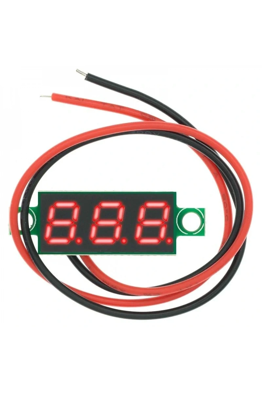 Dijital Mini Voltmetre Dc 0V 100V Gerilim Voltaj Ölçer