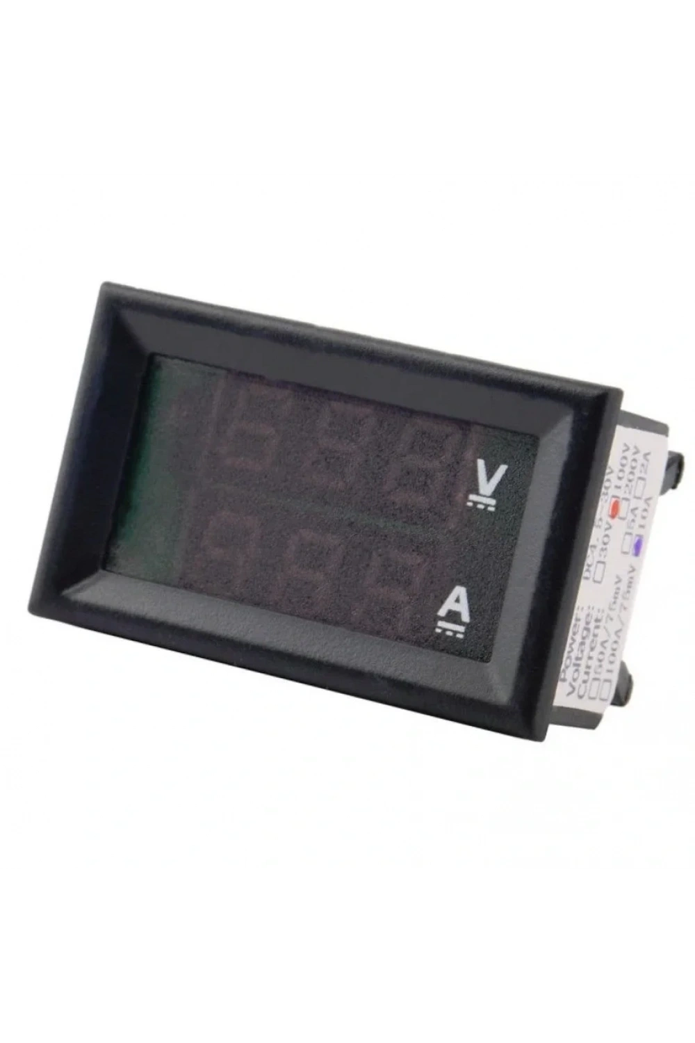 Dijital Voltmetre Ampermetre Volt Akım Ölçer DC 0-100V 10A