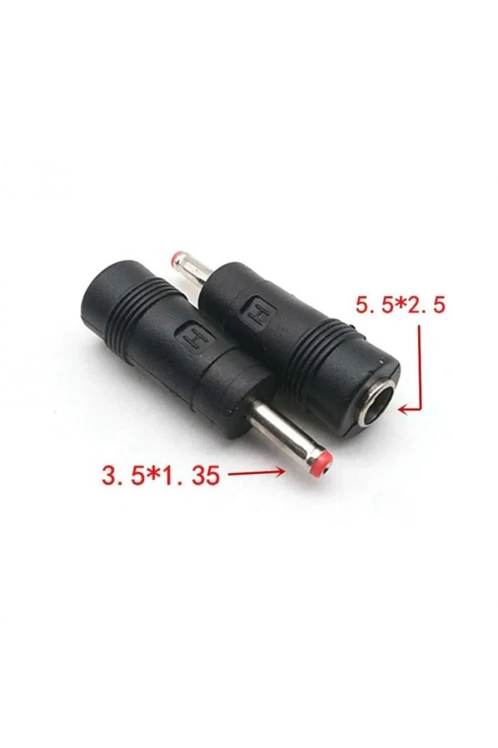 Dişi 5.5mm x 2.1mm - Erkek 3.5mm x 1.35mm Dönüştürücü