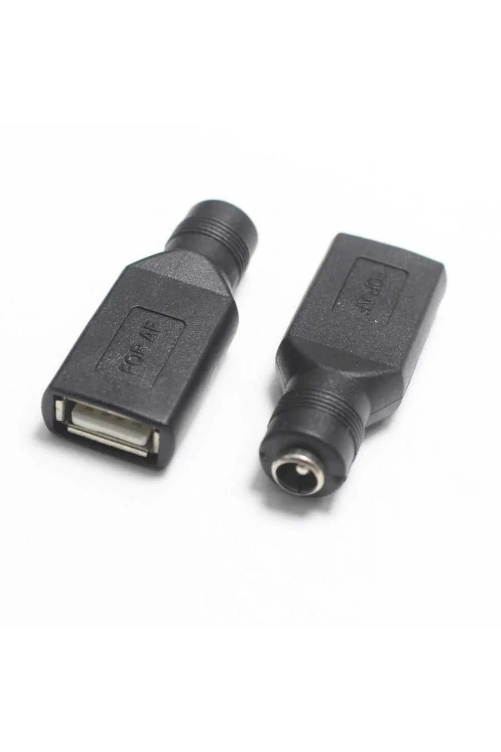 Dişi 5.5mm x 2.5mm - Dişi Usb A 2.0 Dönüştürücü