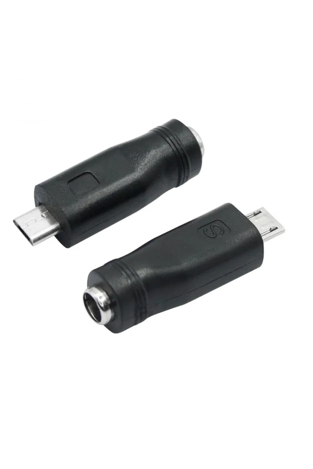 Dişi 5.5mm x 2.5mm - Erkek Micro Usb Şarj Dönüştürücü