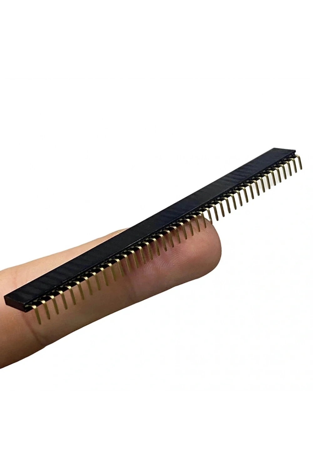 Dişi Pin Header 40 Pin 2.54mm 1x40 Tek Sıra 90°