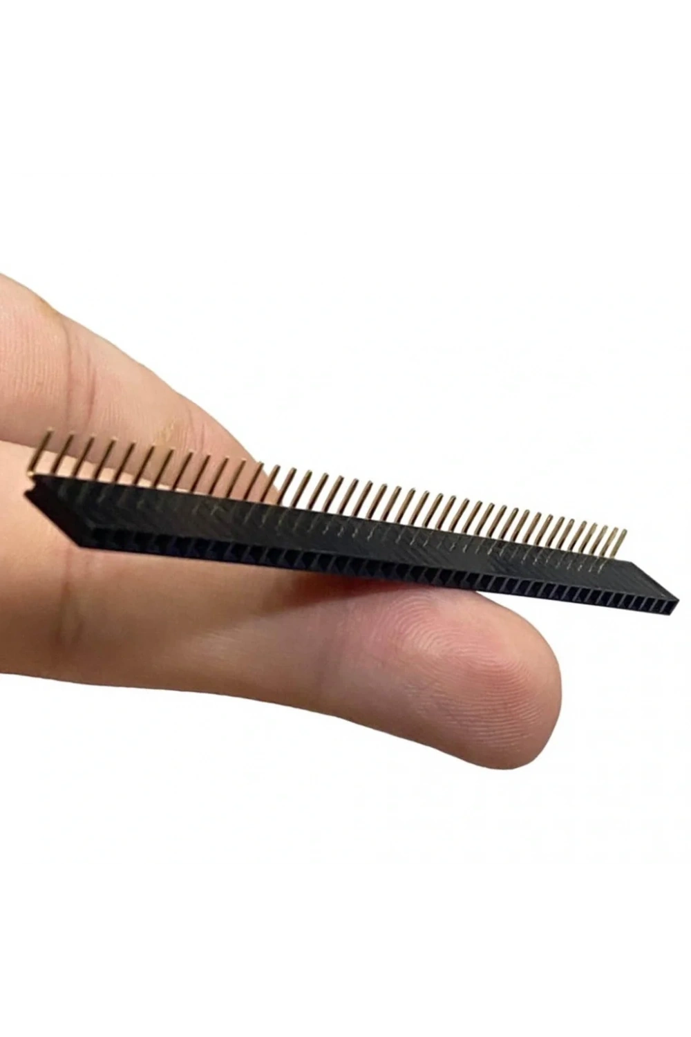 Dişi Pin Header 40 Pin 2.54mm 1x40 Tek Sıra 90°