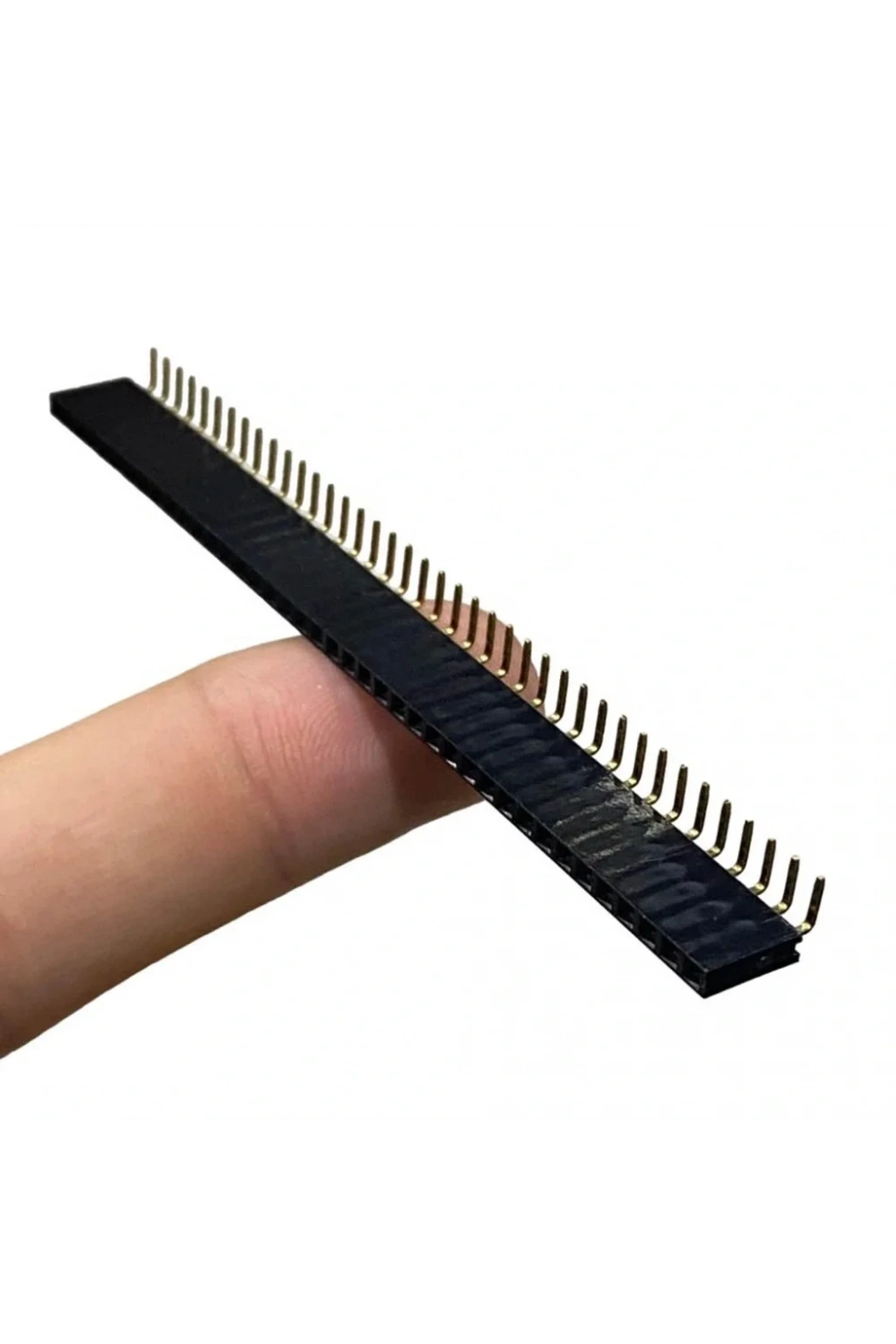 Dişi Pin Header 40 Pin 2.54mm 1x40 Tek Sıra 90°