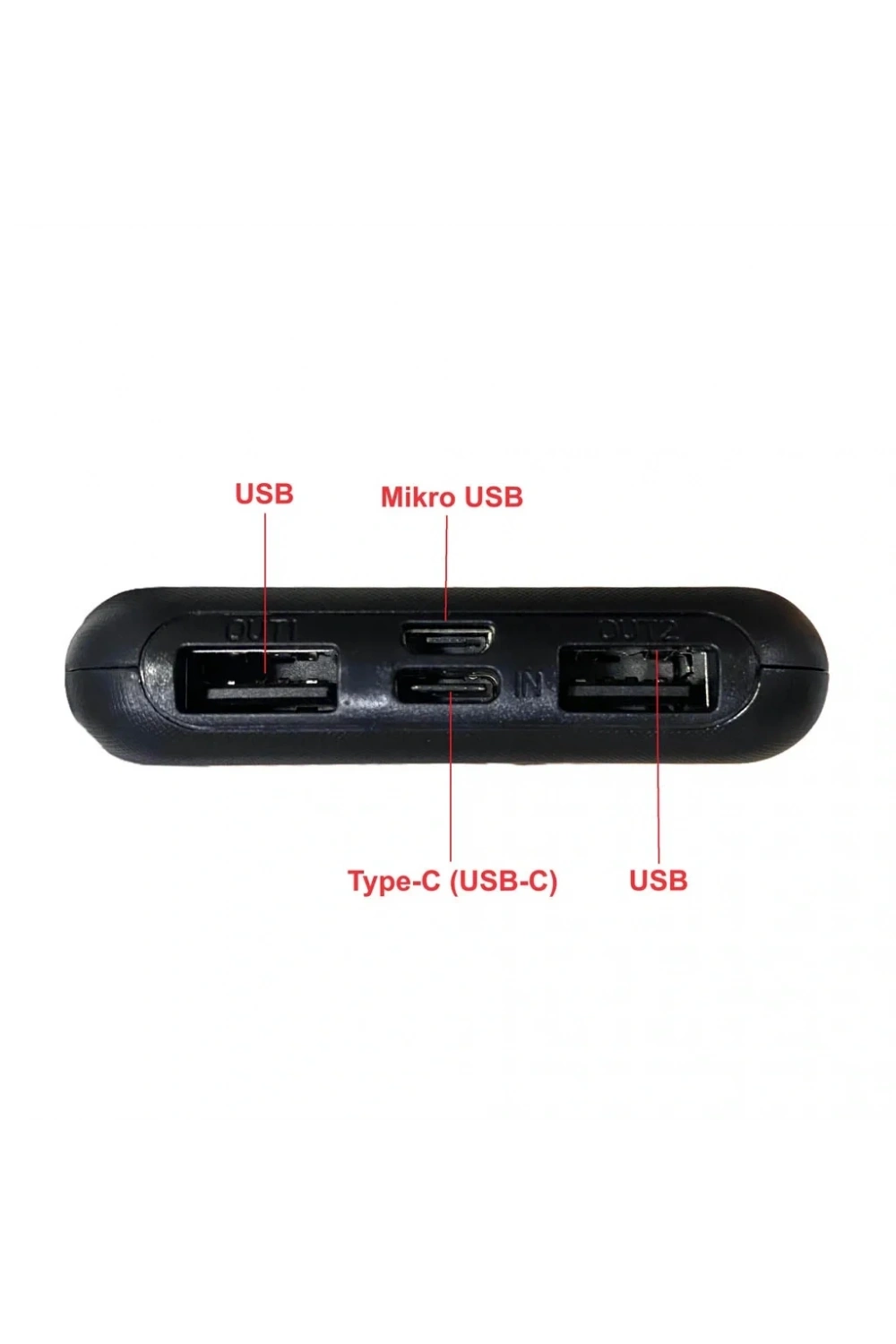 Divex 10000mAh Powerbank Ultra İnce Polimer Taşınabilir Şarj Cihazı DP-434