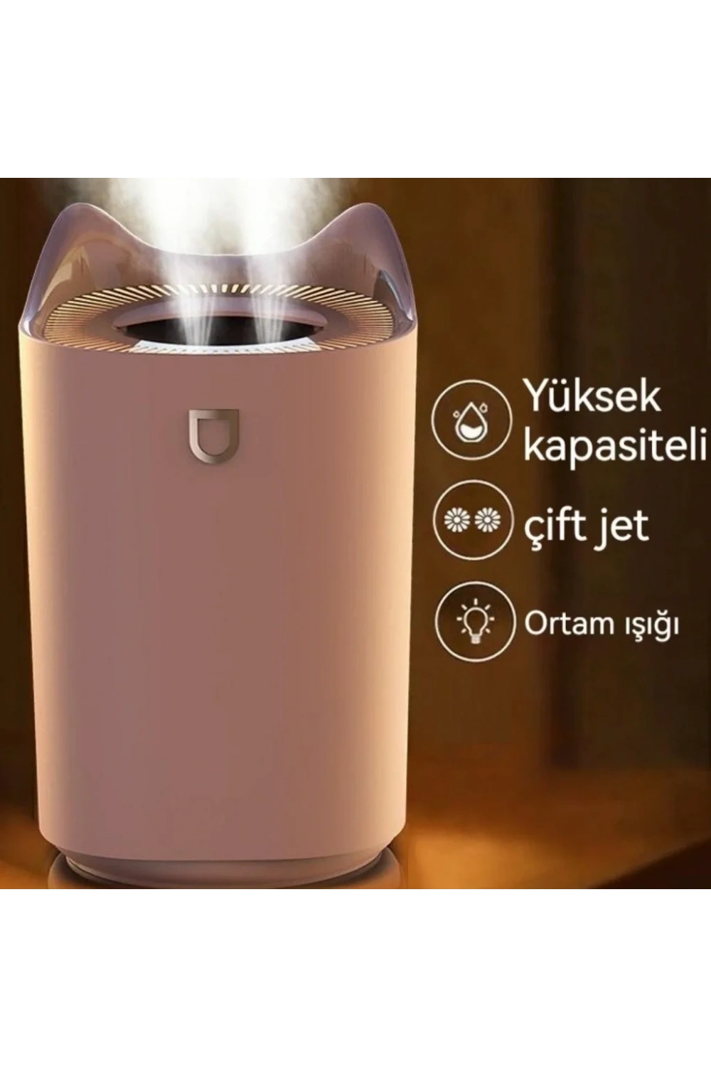 Divex 2 Portlu 3L Hava Nemlendirici Humidifier H-23