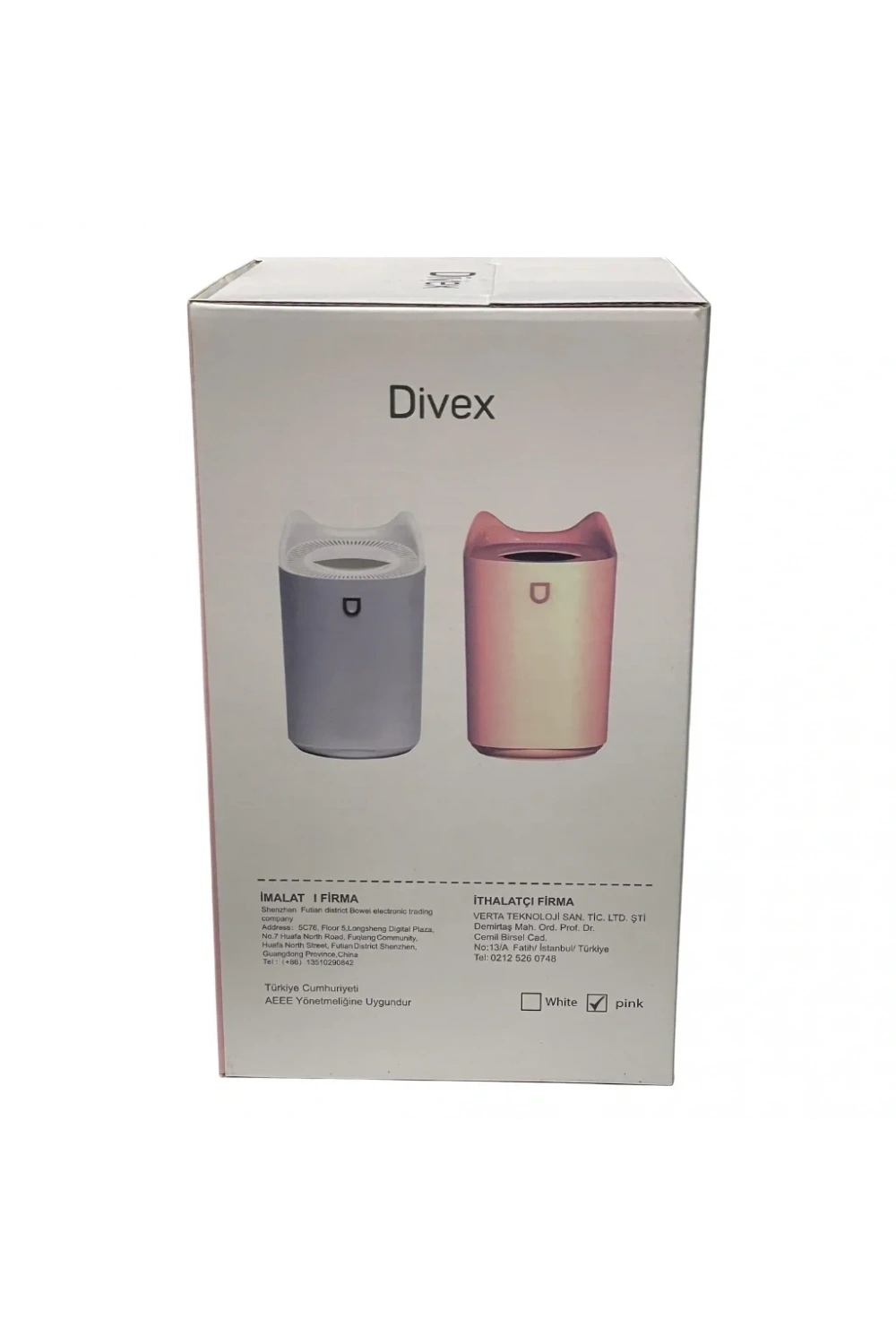 Divex 2 Portlu 3L Hava Nemlendirici Humidifier H-23