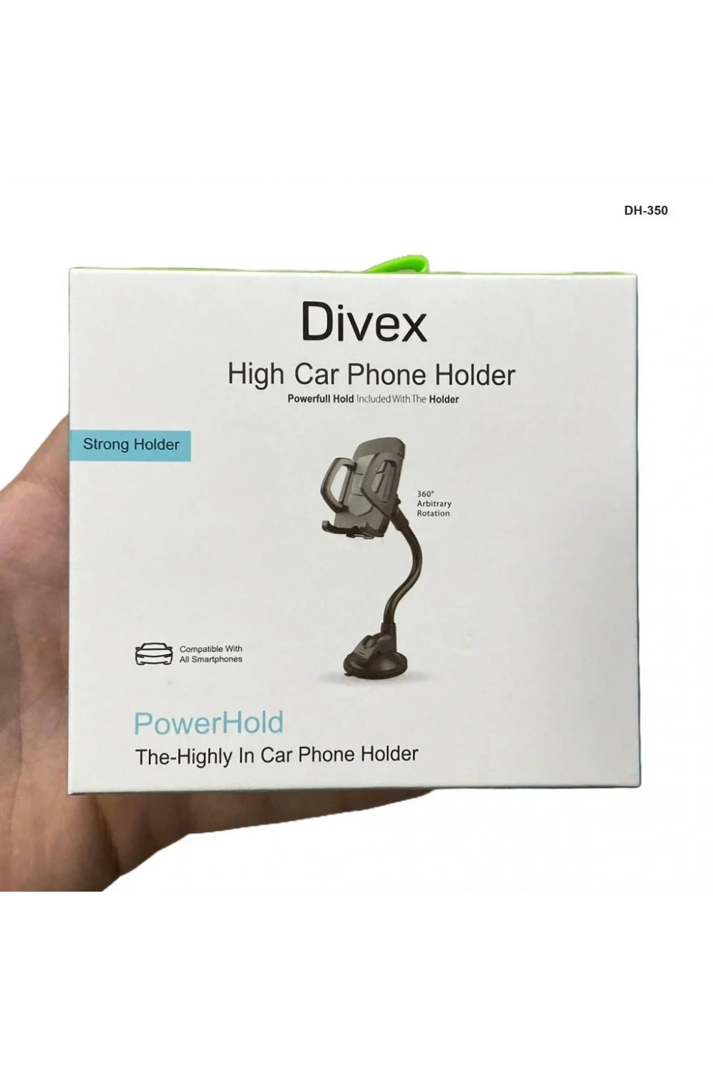 Divex 360 Derece Dönebilen Araç İçi Telefon Tutacağı DH-350