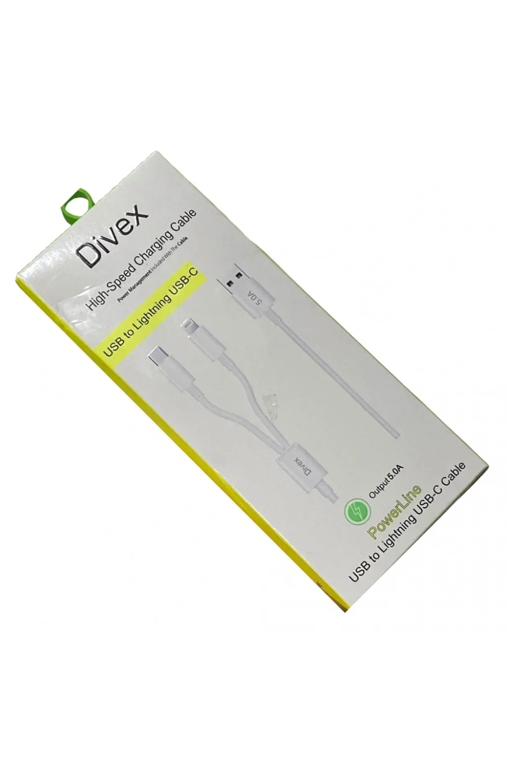 Divex 5.0A Type-C - Lightning Yüksek Hızlı Şarj Kablosu DC-146
