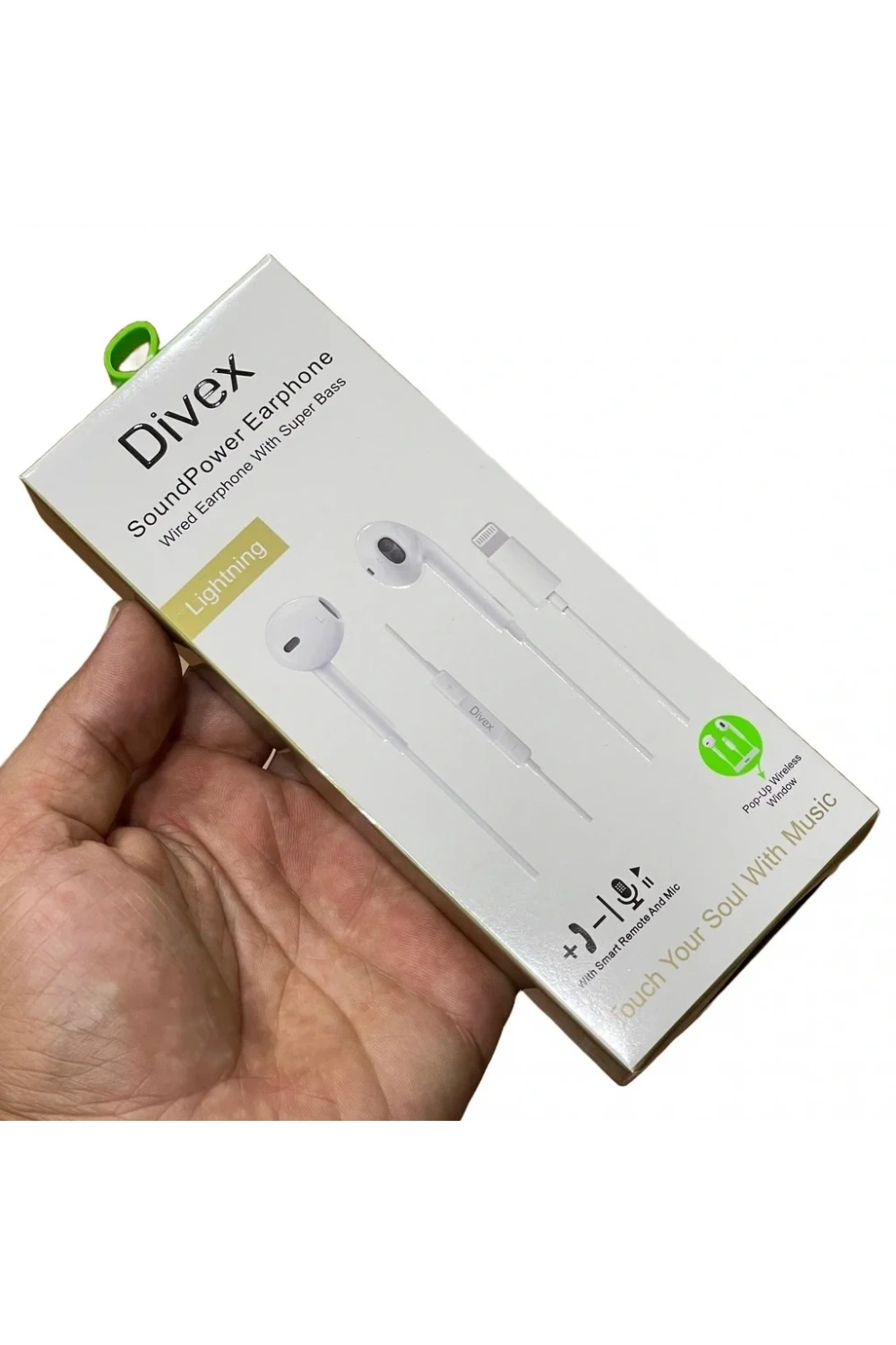 Divex Apple-Iphone Uyumlu Lightning Kablolu Kulaklık DH-254