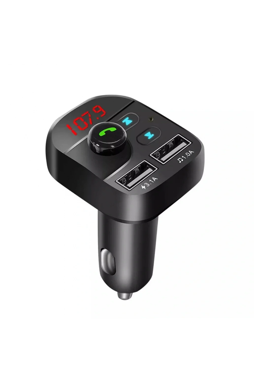 Divex Araç Fm Transmitter Bluetooth 2xUSB Mp3 Çakmaklık Girişli DT-602